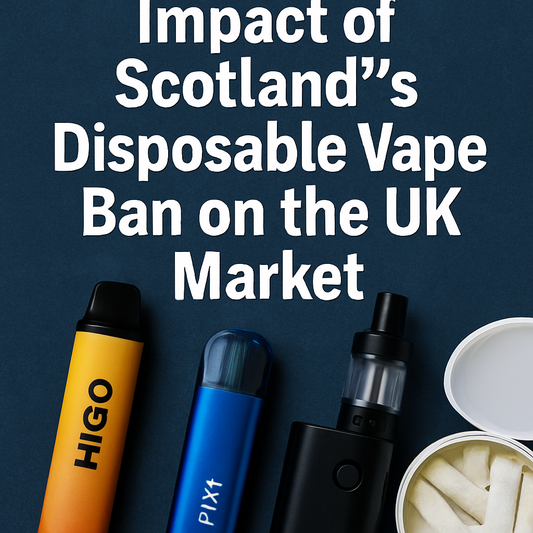 Scotland’s Disposable Vape Ban Spurs Major Shift in UK Nicotine Market
